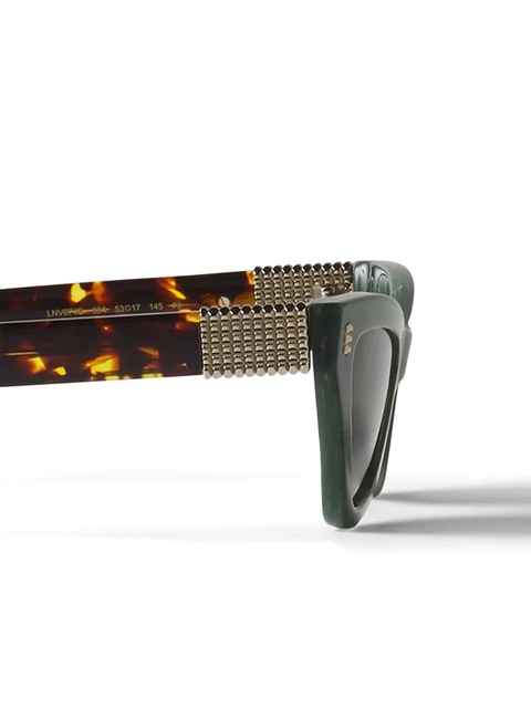 Lanvin cat-eye sunglasses - Green - zdjęcie produktu nr 2