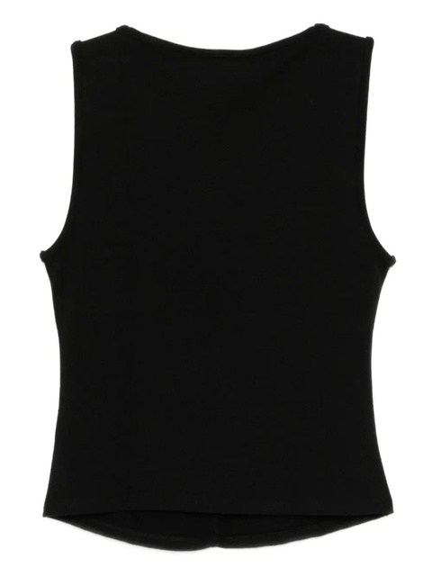 Reformation Tefi top - Black - zdjęcie produktu nr 2