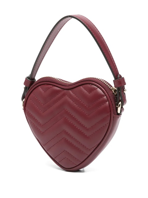 Gucci mini GG Marmont heart-shaped tote bag - Red - zdjęcie produktu nr 1
