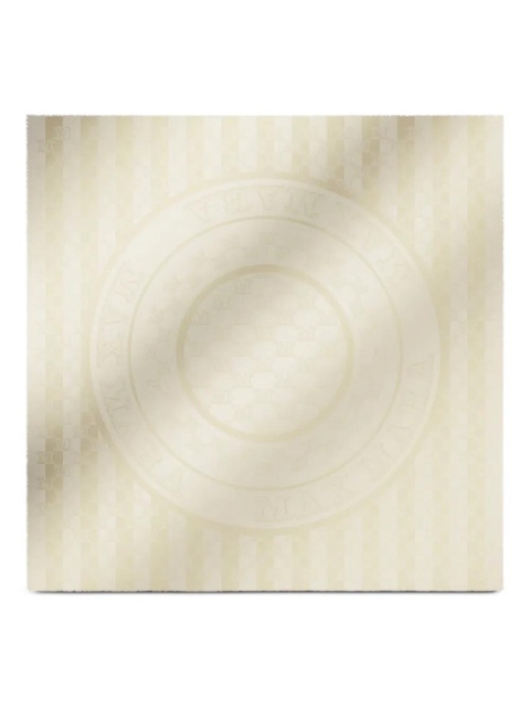 Max Mara logo-detail patterned scarf - Neutrals - zdjęcie produktu nr 1