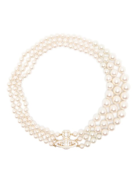 Vivienne Westwood pearl-embellished necklace - White - zdjęcie produktu nr 1