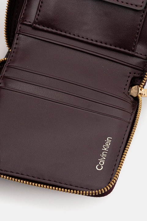 Calvin Klein portfel damski kolor fioletowy LV04F1089G - zdjęcie produktu nr 2