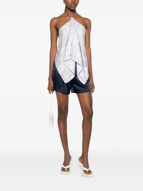 PUCCI chain high-neck top - Purple - zdjęcie produktu nr 2