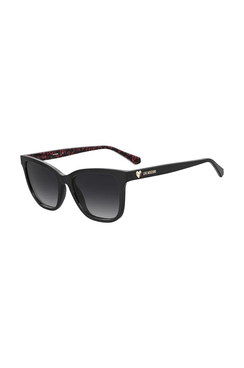 Love Moschino okulary przeciwsłoneczne damskie kolor czarny MOL078/S - zdjęcie produktu nr 2