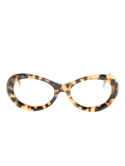 TOTEME logo-detail sunglasses - Brown - zdjęcie produktu nr 1