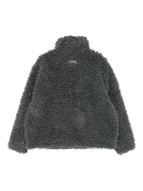 Acne Studios teddy high-neck jacket - Grey - zdjęcie produktu nr 1