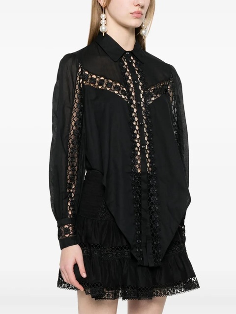 Charo Ruiz Ibiza Devi blouse - Black - zdjęcie produktu nr 2
