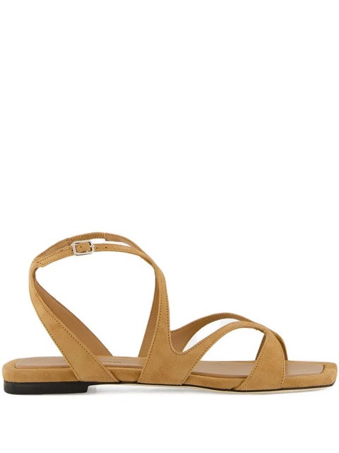 Jimmy Choo Ayla strap flat sandals - Brown - zdjęcie produktu nr 1