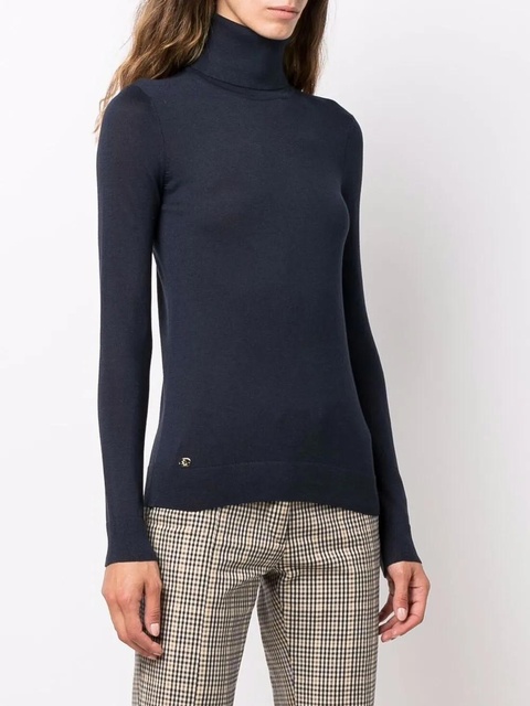 Lauren Ralph Lauren fine-knit roll-neck jumper - Blue - zdjęcie produktu nr 2