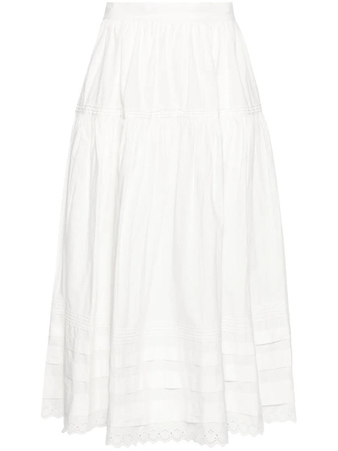 DÔEN Sebastiane A-line skirt - White - zdjęcie produktu nr 1