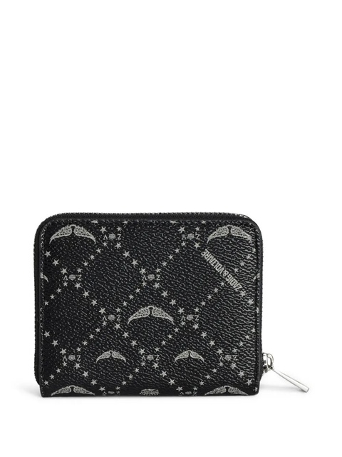Zadig&Voltaire monogram-pattern wallet - Black - zdjęcie produktu nr 2