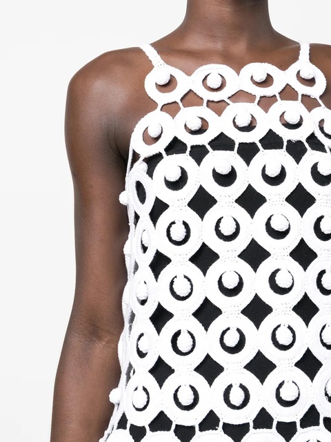 Cult Gaia Yara crochet dress - White - zdjęcie produktu nr 2