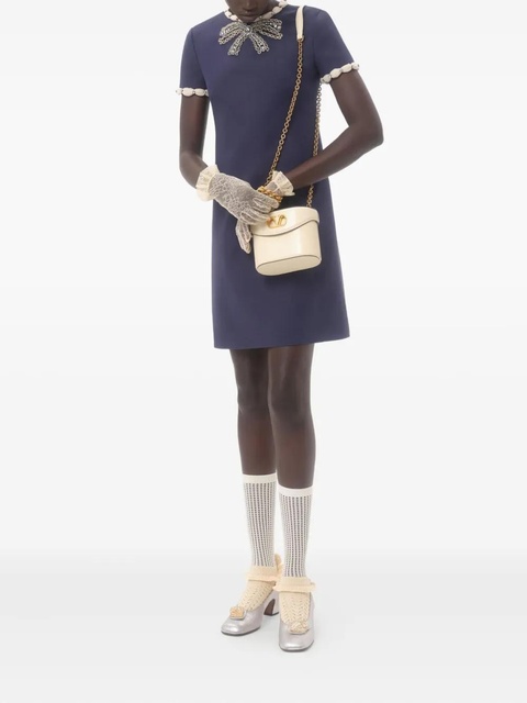 Valentino Garavani Crepe Couture minidress - Blue - zdjęcie produktu nr 2