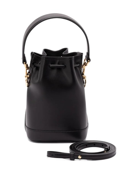 FENDI mini Mon Tresor leather bucket bag - Black - zdjęcie produktu nr 2