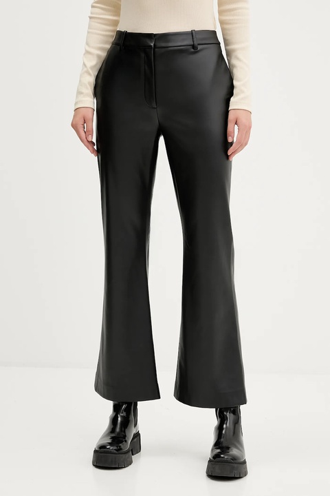 HUGO spodnie damskie kolor czarny proste high waist 50546824 - zdjęcie produktu nr 1