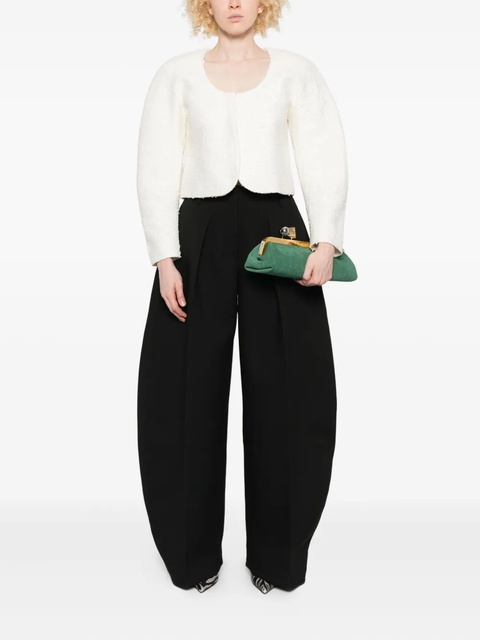Jacquemus pleated balloon trousers - Black - zdjęcie produktu nr 2