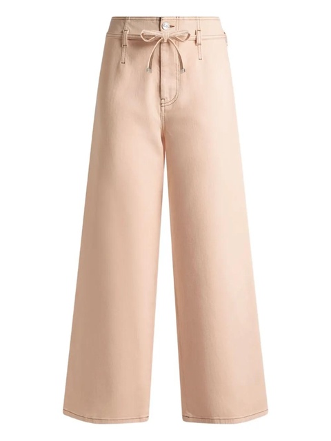 ETRO belted cropped trousers - Pink - zdjęcie produktu nr 1