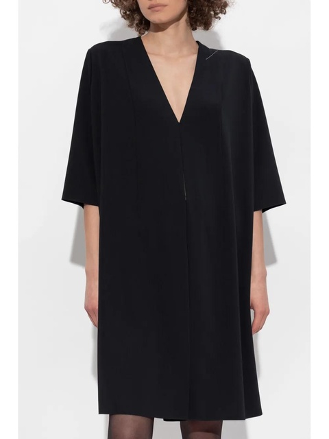 MM6 Maison Margiela shift mini dress - Black - zdjęcie produktu nr 2