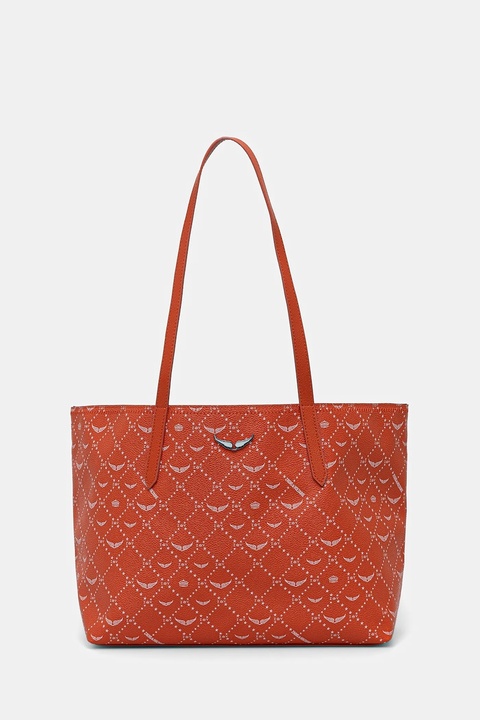 ZADIG&VOLTAIRE torebka kolor pomarańczowy LWBA03896 - zdjęcie produktu nr 1