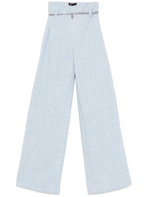 Maje tweed trousers - Blue - zdjęcie produktu nr 1