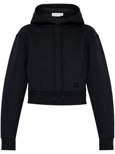 Victoria Beckham cropped hoodie - Black - zdjęcie produktu nr 1