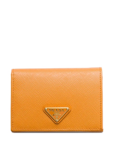 Prada small Saffiano leather wallet - Orange - zdjęcie produktu nr 1