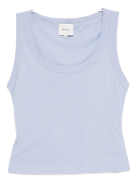 Reformation Seline tank top - Blue - zdjęcie produktu nr 1