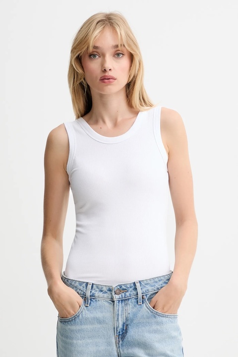 Calvin Klein top kolor biały LV044D218G - zdjęcie produktu nr 1