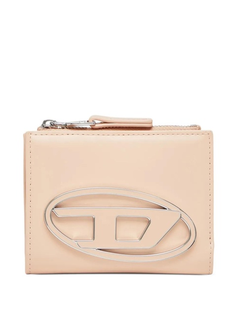 Diesel 1DR logo-plaque zip wallet - Pink - zdjęcie produktu nr 1