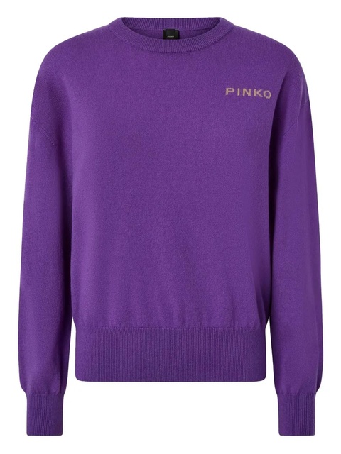 PINKO Love Birds sweater - Purple - zdjęcie produktu nr 1