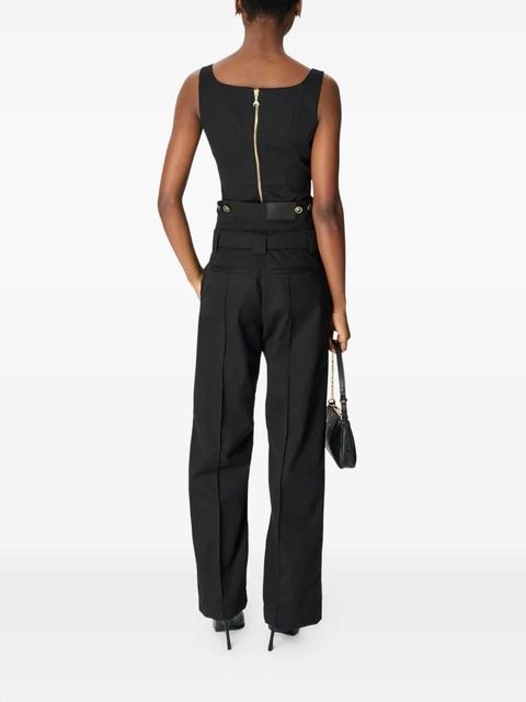 Marine Serre chain-detail sleeveless top - Black - zdjęcie produktu nr 1