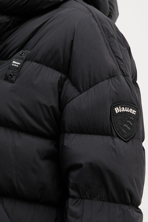 Blauer kurtka puchowa PRAIRIE kolor czarny zimowa oversize BLDB03179 - zdjęcie produktu nr 2