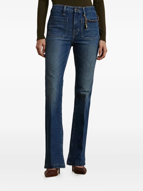 Lauren Ralph Lauren padlock-detailed jeans - Blue - zdjęcie produktu nr 2