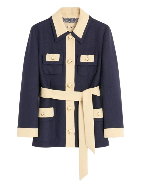 Valentino Garavani Caban jacket - Blue - zdjęcie produktu nr 1