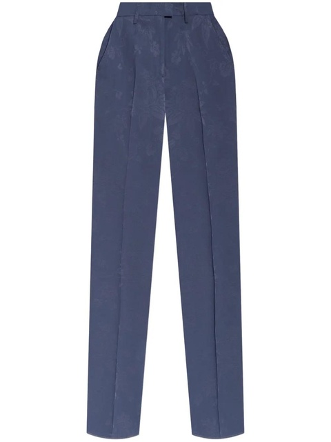 ETRO floral-print trousers - Blue - zdjęcie produktu nr 1