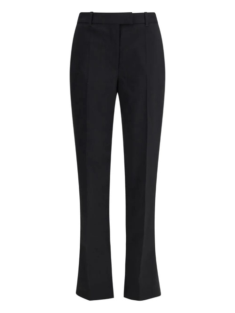 Alexander McQueen pressed-crease trousers - Black - zdjęcie produktu nr 1