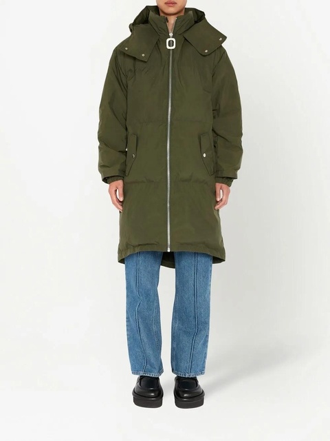 JW Anderson padded hooded coat - Green - zdjęcie produktu nr 1