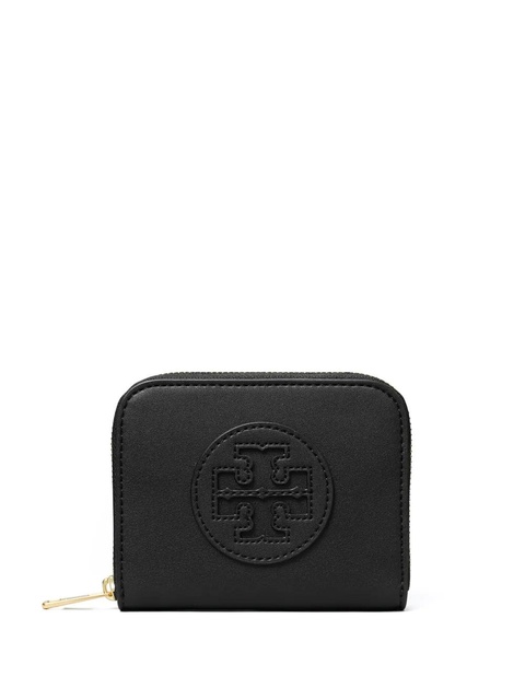 Tory Burch small Ella Bio zip wallet - Black - zdjęcie produktu nr 1