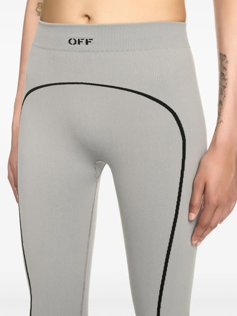 Off-White Off Stamp leggings - Grey - zdjęcie produktu nr 2