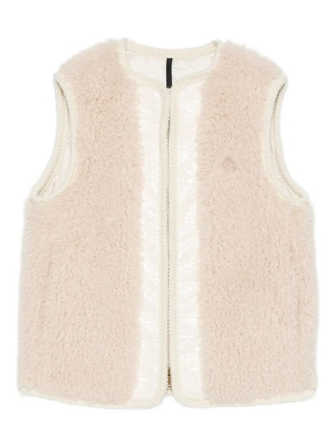 Moncler zip-up sleeveless jacket - Neutrals - zdjęcie produktu nr 1