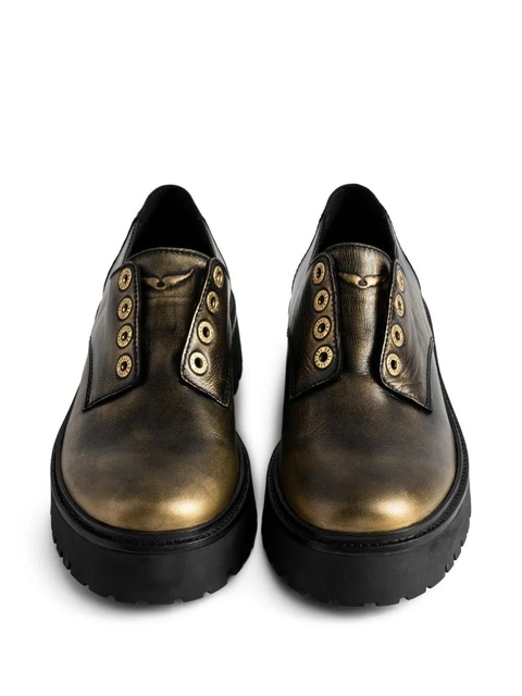 Zadig&Voltaire eyeleted platform derby shoes - Black - zdjęcie produktu nr 2