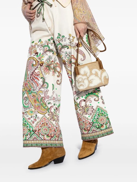 ETRO embroidered-design shoulder bag - Neutrals - zdjęcie produktu nr 2