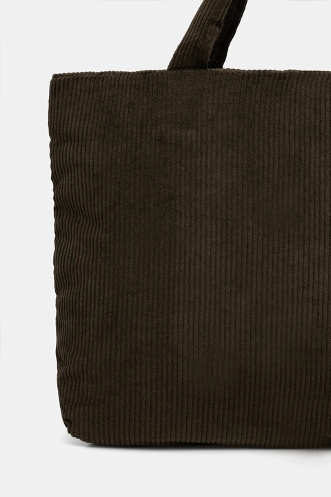 Marc O'Polo torebka bawełniana kolor zielony 5000007859 - zdjęcie produktu nr 2