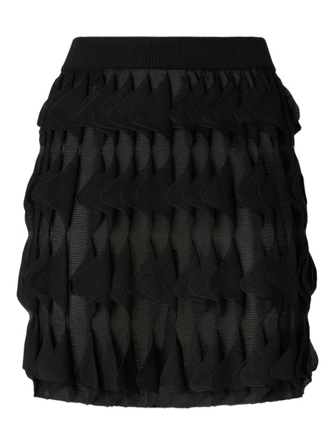Missoni geometric-pattern mini skirt - Black - zdjęcie produktu nr 1