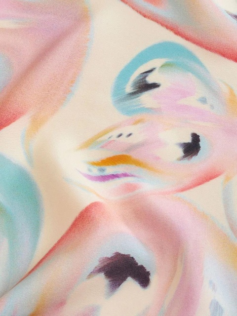 ETRO painterly-print silk shirt - Neutrals - zdjęcie produktu nr 2
