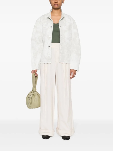 LEMAIRE acid-wash denim jacket - White - zdjęcie produktu nr 1
