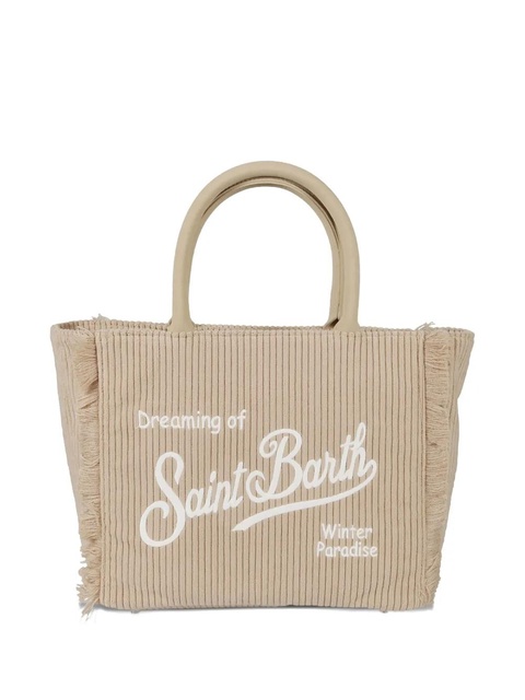 MC2 Saint Barth Colette fringed tote bag - Neutrals - zdjęcie produktu nr 1