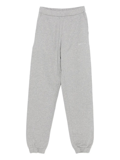 The Attico embroidered-logo track pants - Grey - zdjęcie produktu nr 1