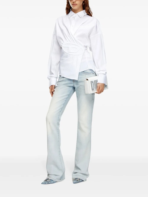 Diesel Oval D-appliqué shirt - White - zdjęcie produktu nr 1