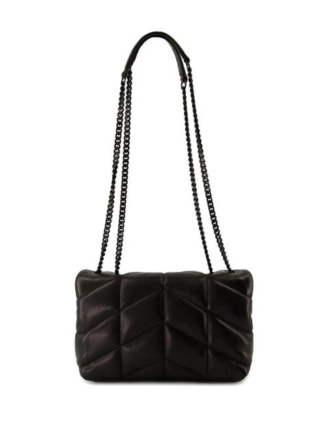 Saint Laurent Puffer Toy leather shoulder bag - Black - zdjęcie produktu nr 1
